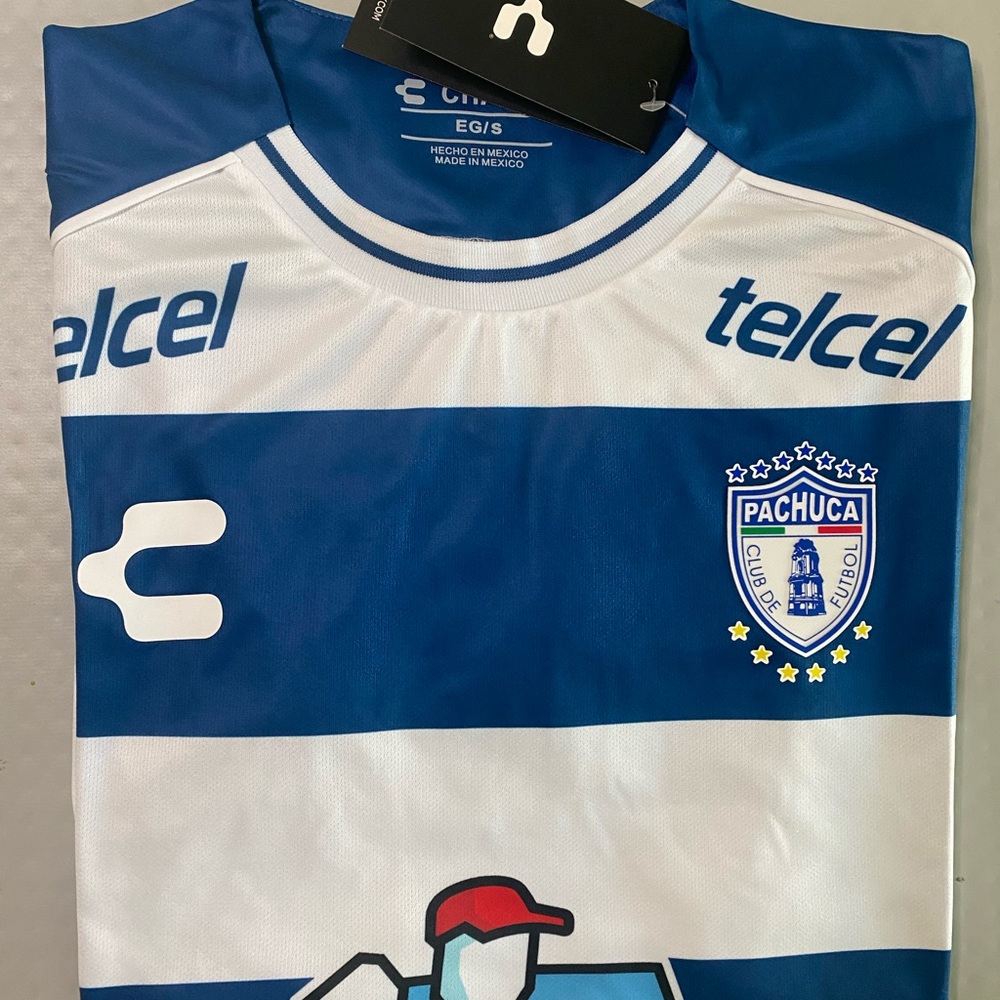 Pachuca Soccer Jersey Blue and White